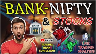 Live Banknifty,Nifty & Stocks Trading  | LIVE TRADING