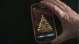 3D Christmas Live Wallpaper - Android App Review screenshot 1
