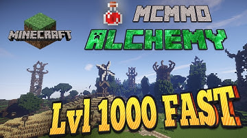 POWER LEVELING Alchemy - MCMMO Minecraft