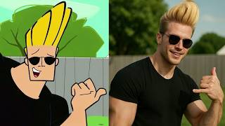This Is How JOHNNY BRAVO Characters Would Look in Real Life!