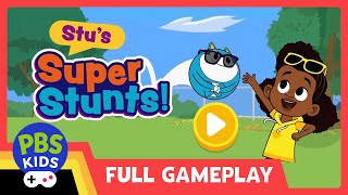 PBS KIDS Games | Lyla in the Loop | Stu's Super Stunts Full Gameplay 🤸♂️🏅