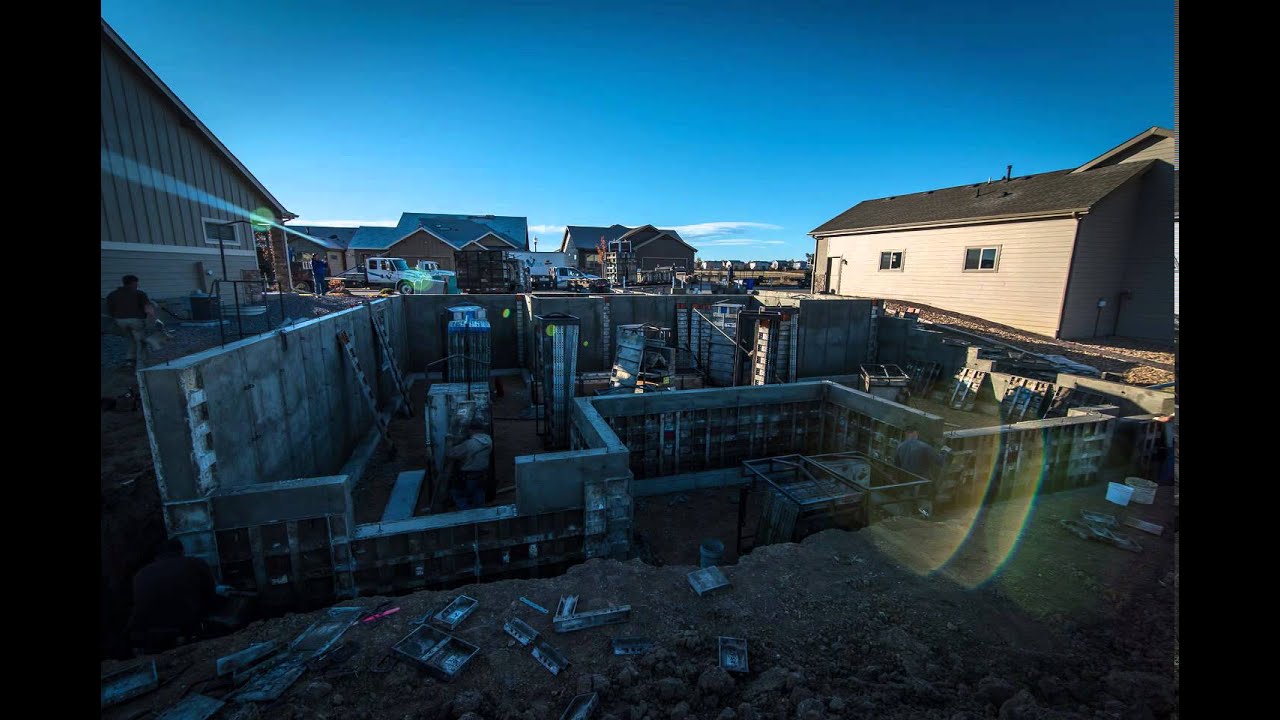 Removal of Basement Wall Forms