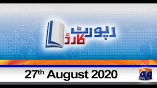 Report Card | 27th August 2020