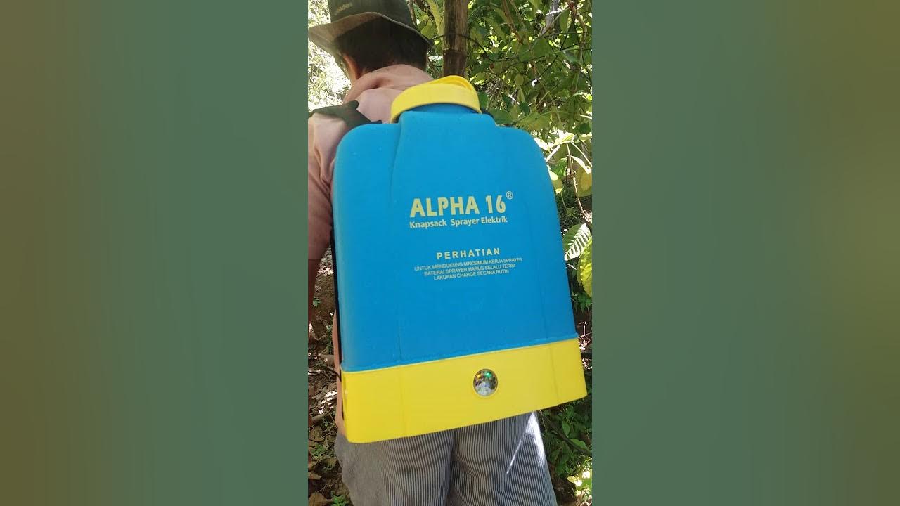 Knapsack sprayer elektrik Merk "ALPHA 16" Knapsack sprayer elektrik Merk "ALPHA 16"
