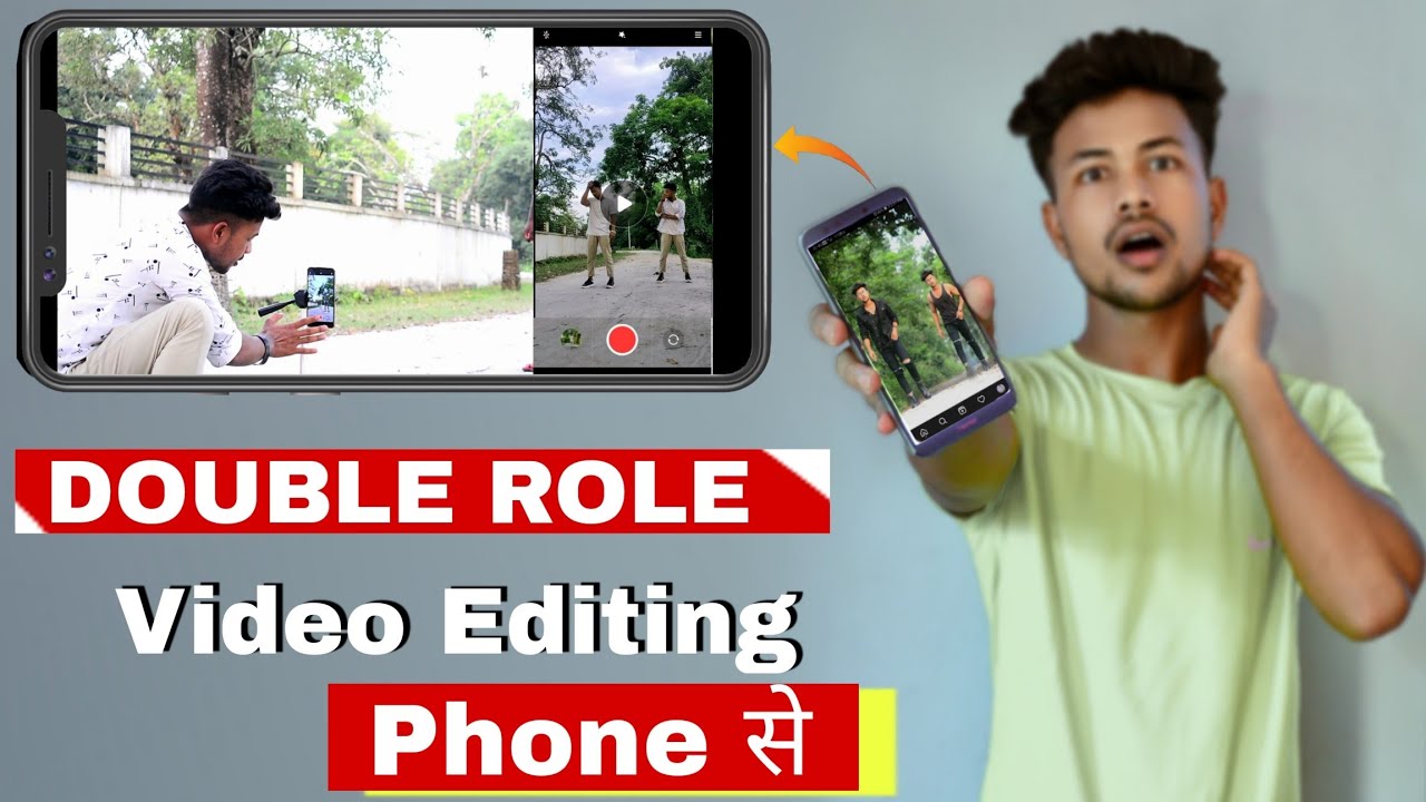 🔥Double role video Editing - David Editor | Double role video Editing kinemaster hindi | kinemaster