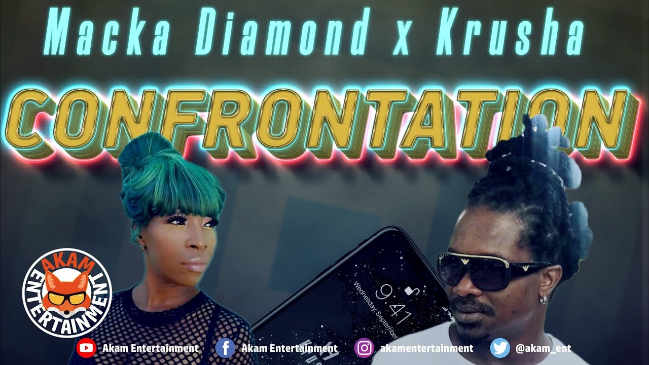 Macka Diamond & Krusha Confrontation [Bottle Cork Riddim] July 2020 YouTube