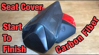 Making Carbon Fiber Seat Cover - Super Light Panigale Part 1