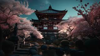 "10 Minutes meditation” Japanese Zen Music - Relaxing Music of Heart Sutra - Healing, Sleep
