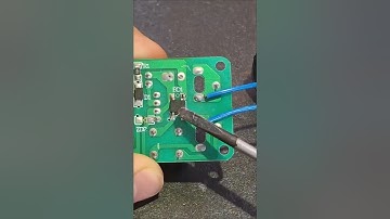 Easy way to make a led work without worrying about the right polarity#electrical #LED#diy#solution