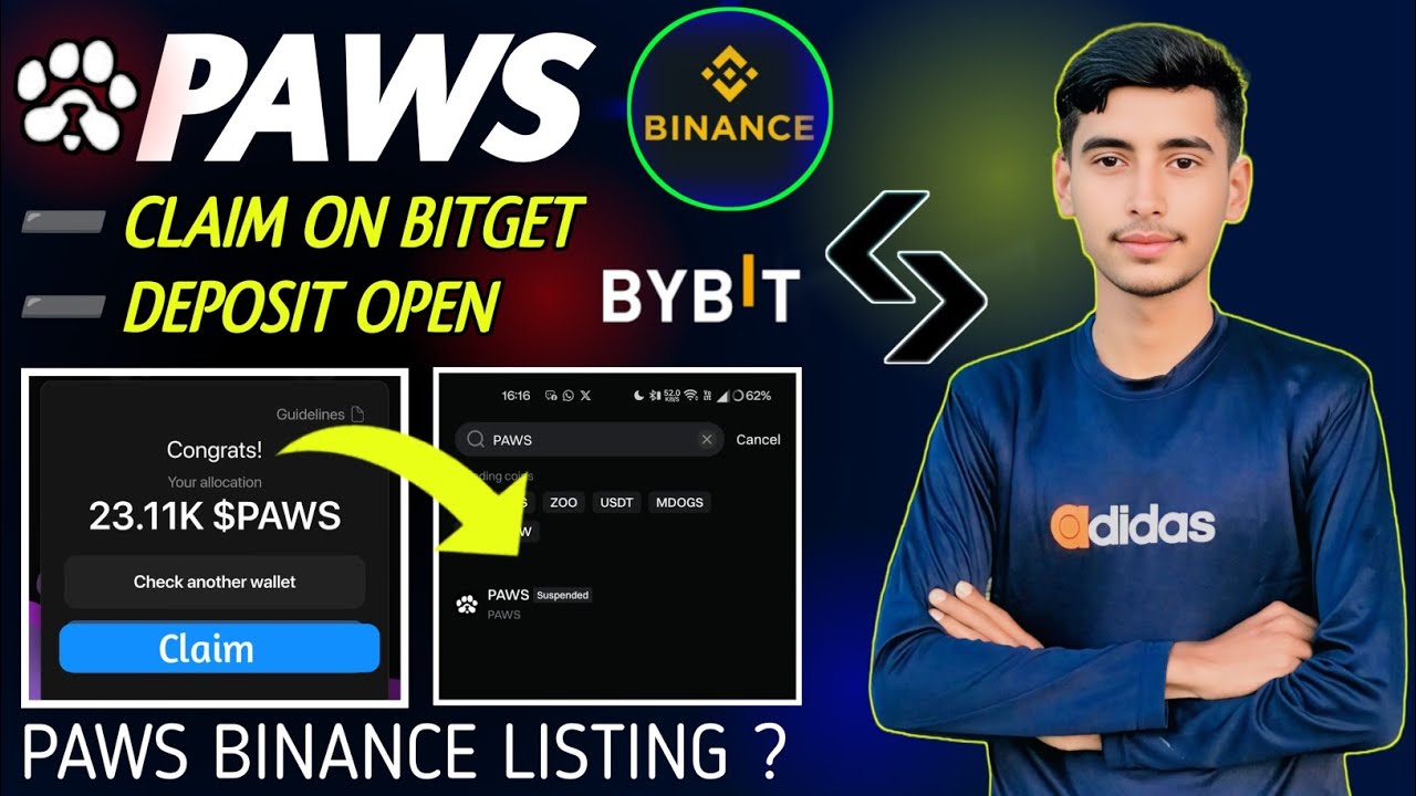 Paws Airdrop Claim || Paws Airdrop Listing 