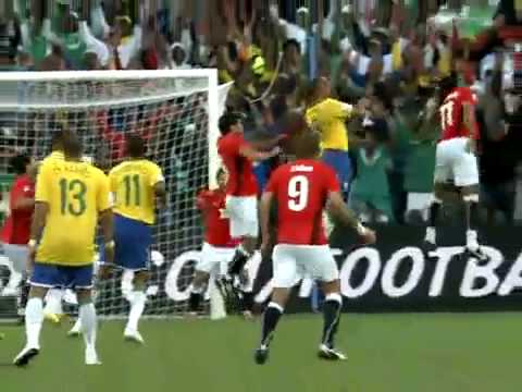 melhores momentos Brasil 4 x 3 Egito copa das confederações Gol de Kaka Luis Fabiano e Juan