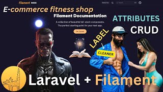 Laravel 11 Filament 3 Admin Panel. Ecommerce. Source Code. Lesson 18. Labels, Attributes CRUD.