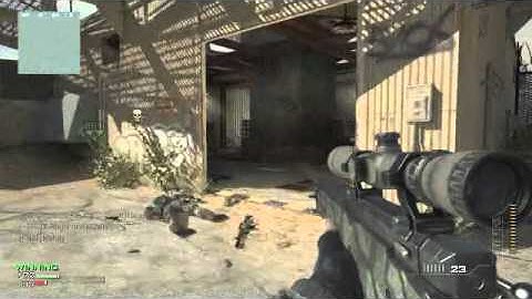 Mw3 Noscope First blood/Tripple feed/cross map hitmarker