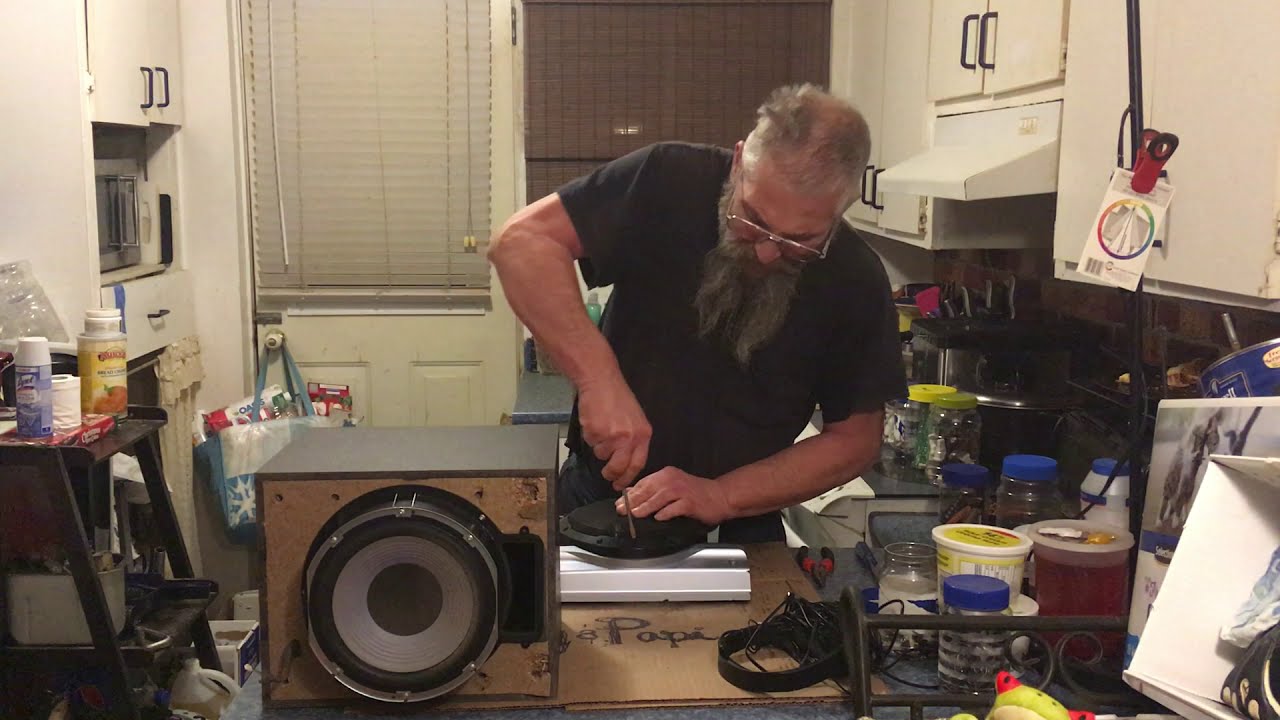 How To Scrap A SONY SS-WG450 Sub-Woofer