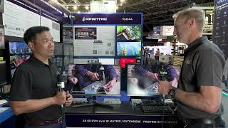 Apantac 4K 60 KVM over 1 GigE at IBC 2023