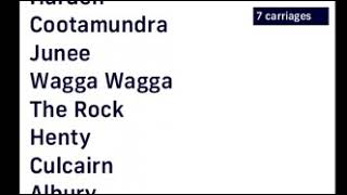 Nsw Trainlink - Melbourne Xpt Dva