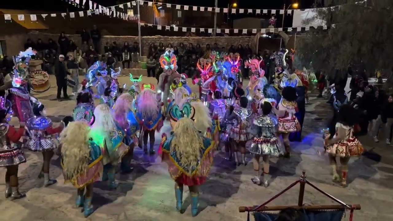 Fraternidad diablada de caspana 2025 (despedida)