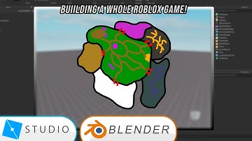 Building a Simulator Map (Blender & Roblox Studio)