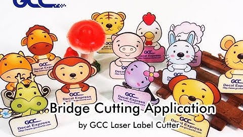 GCC---Bridge Cutting Application by Laser Label Finisher