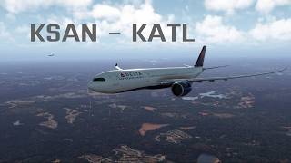 HEADWIND A339 NEO Full Flight San Diego - Atlanta DELTA KSAN - KATL MSFS 2024 2K
