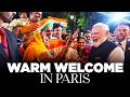 LIVE: PM Modi receives a warm welcome in Paris