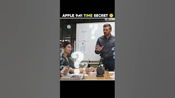 Apple 9:41 Time Secret 🤫#facts#shorts#apple