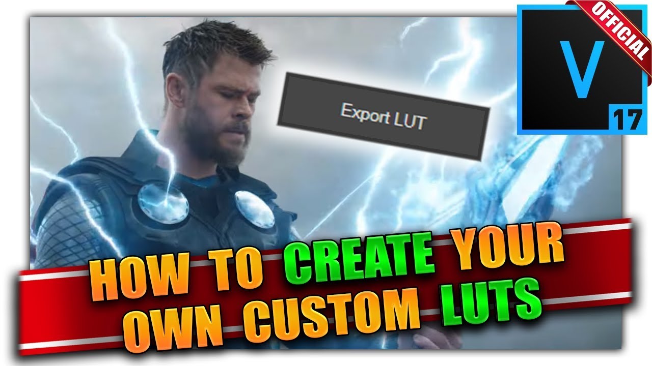 VEGAS Pro 17: How To Make Your Own LUTS! 👨‍🏫 VEGAS Tutorial #67