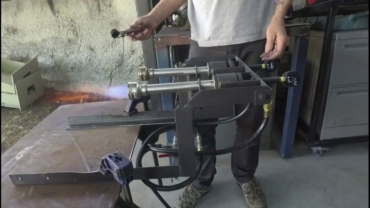 Keg Build Part 5 Burner Test YouTube