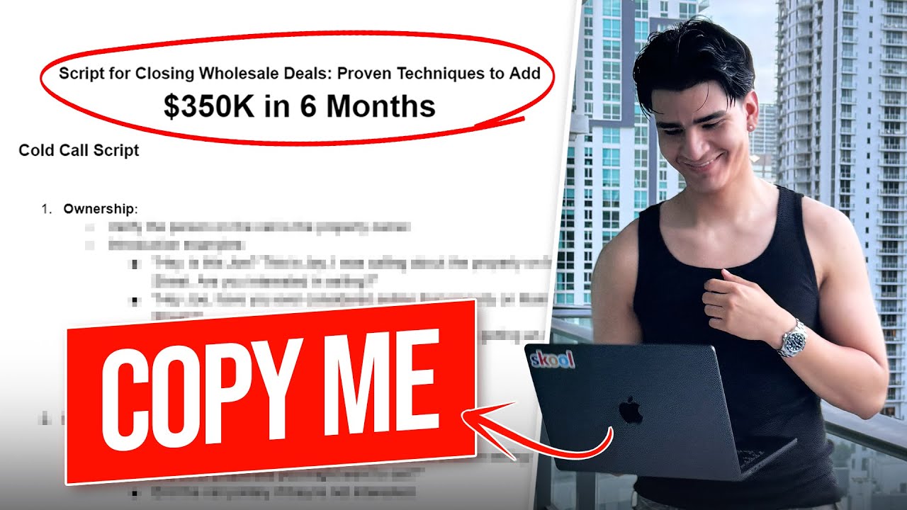 The Perfect Cold Calling Script for Wholesalers - YouTube