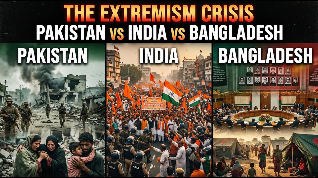 The Extremism Crisis: Pakistan vs India vs Bangladesh