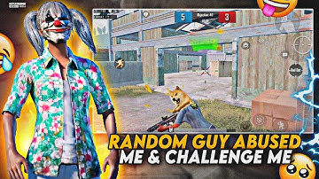 𝙒𝙝𝙚𝙣 𝙍𝙖𝙣𝙙𝙤𝙢 𝙂𝙪𝙮 𝘼𝙗𝙪𝙨𝙚𝙙 𝘼𝙣𝙙 𝘾𝙝𝙖𝙡𝙡𝙚𝙣𝙜𝙚 𝙔𝙤𝙪 𝙏𝙤 𝙋𝙡𝙖𝙮 𝙏𝙙𝙢 1𝙫1 😈|