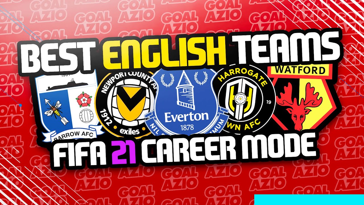 Best English Teams To Use | FIFA 21 Career Mode