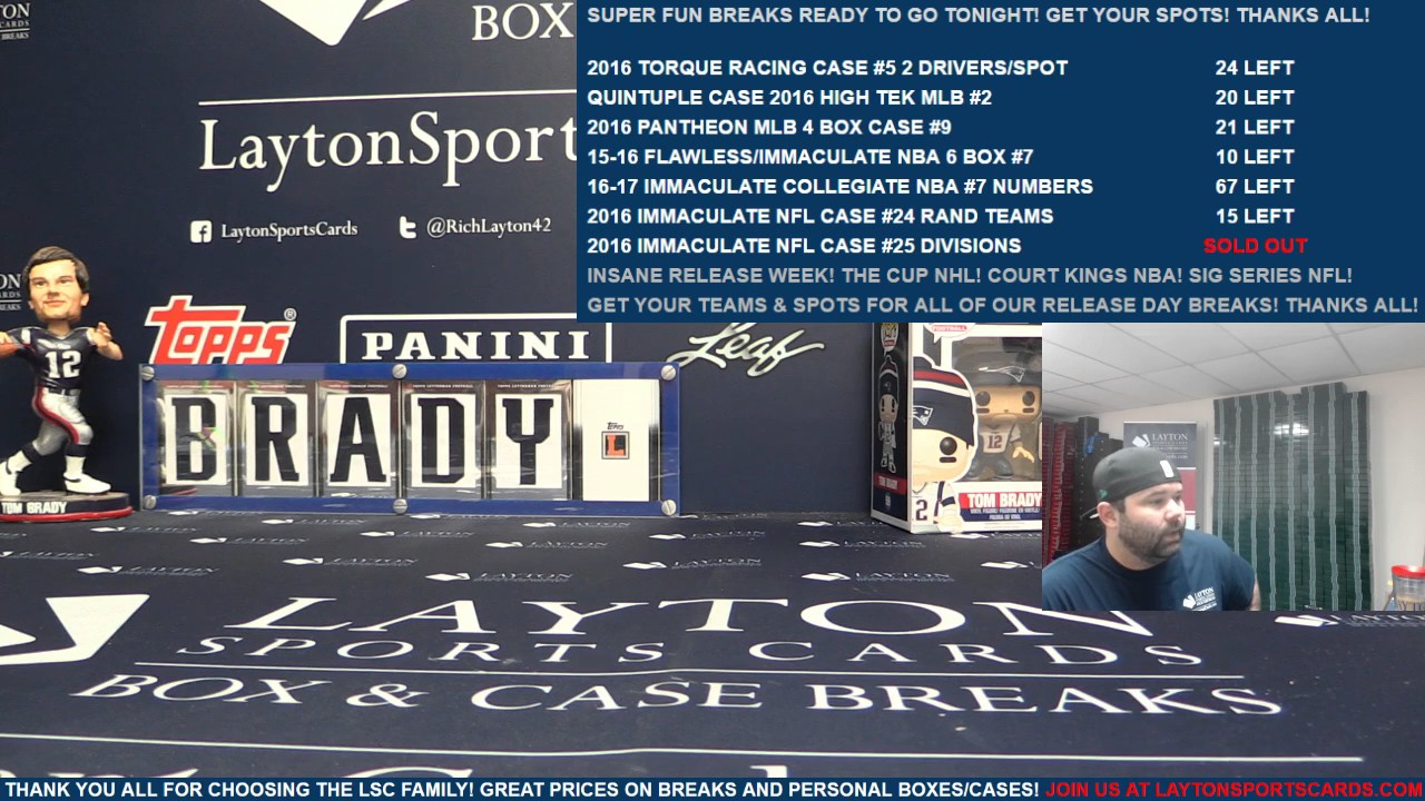 Layton Sports Cards Live! YouTube
