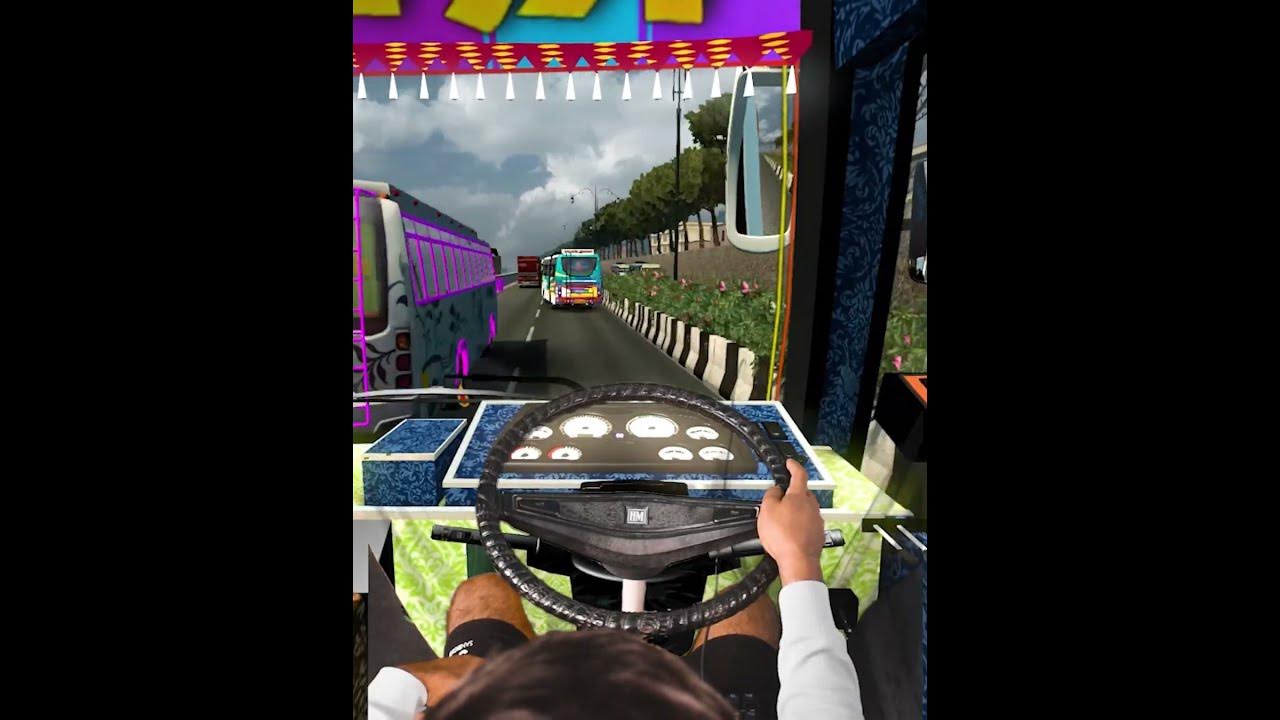 Leo day Euro truck simulator 2 Real steering wheel bus game #shorts #ets2 #steeringwheel #gaming