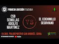 Primera nacional femenina  csb vs el cochinillo segoviano