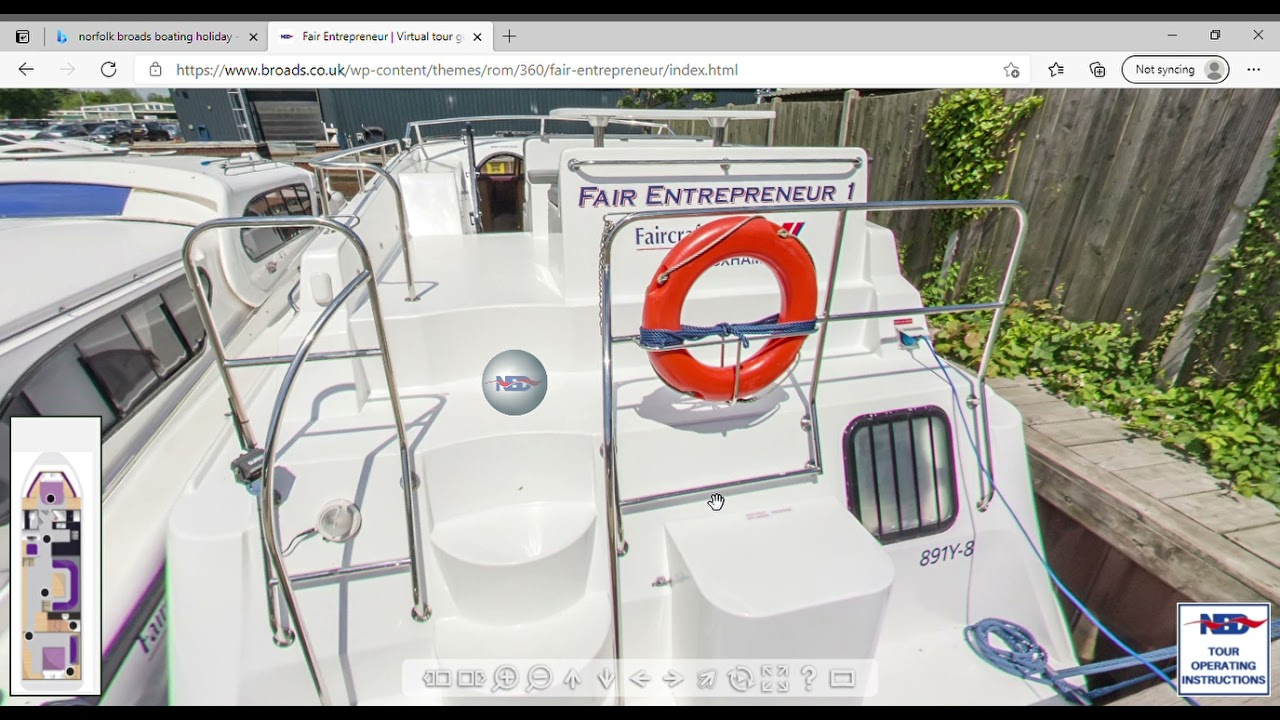 Fair Entrepreneur  Boat Tour - Norfolk Broads Direct - Whatta Boat