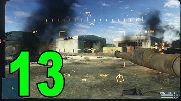 Battlefield: Hardline - Part - 13 - Driving a Tank (Let