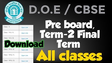 pre board syllabus- Term wise syllabus kaise download Karen -/ annual syllabus 2022/23 all classes