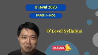 2023 O level P1 Q14