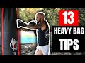 How To Use The Heavy Bag For Muay Thai (13 Best Tips!)