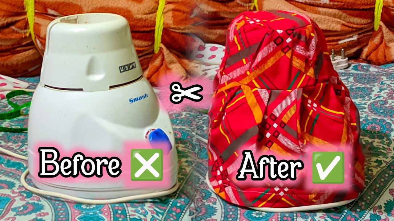 I Made a DIY Mixer Grinder Cover - Tutorial