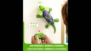 Wall Climbing Gecko Toy for Boys, Remote Control Lizard That Climbs Walls, Ceilings and Floors #best