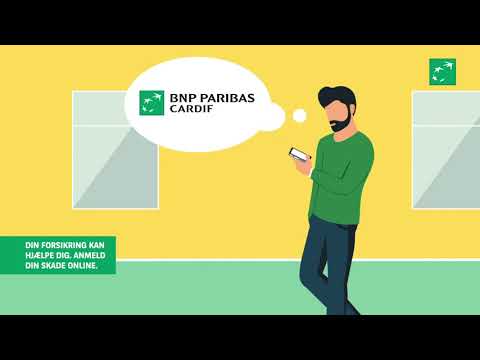 Sådan anmelder du din skade online - BNP Paribas Cardif