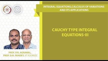 Cauchy type integral equations-III