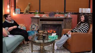 Fireside Chat with guest Margaret Rose Stevens. Hosted by Sue White of Green Radiance.