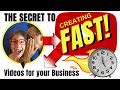 How To Make Videos SUPER FAST - NO EDITING SKILLS NECESSARY