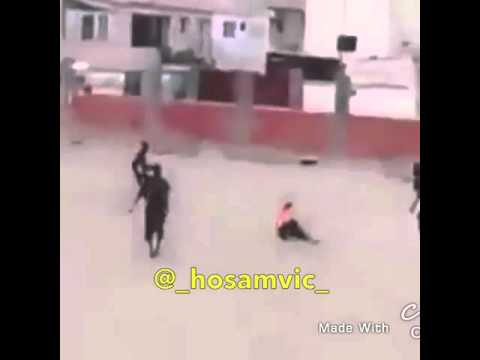 ههههه شوف كيف خش عليه