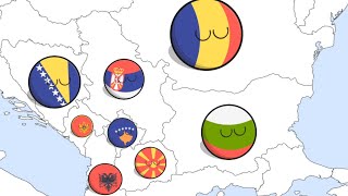 How to wake up the Balkans #countryballs #animation