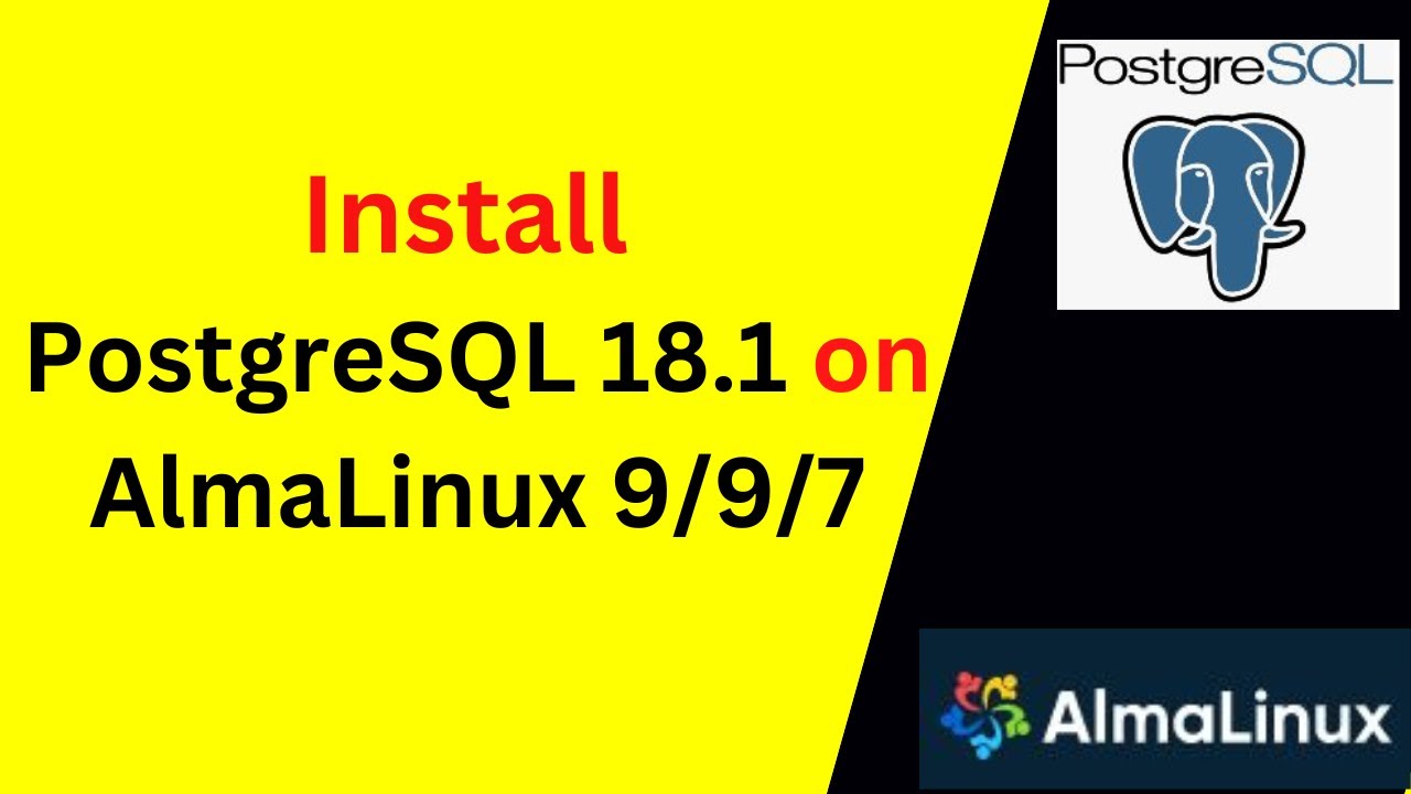 Как установить и настроить PostgreSQL 18.1 на AlmaLinux 9/9.7. Пошаговое руководство
