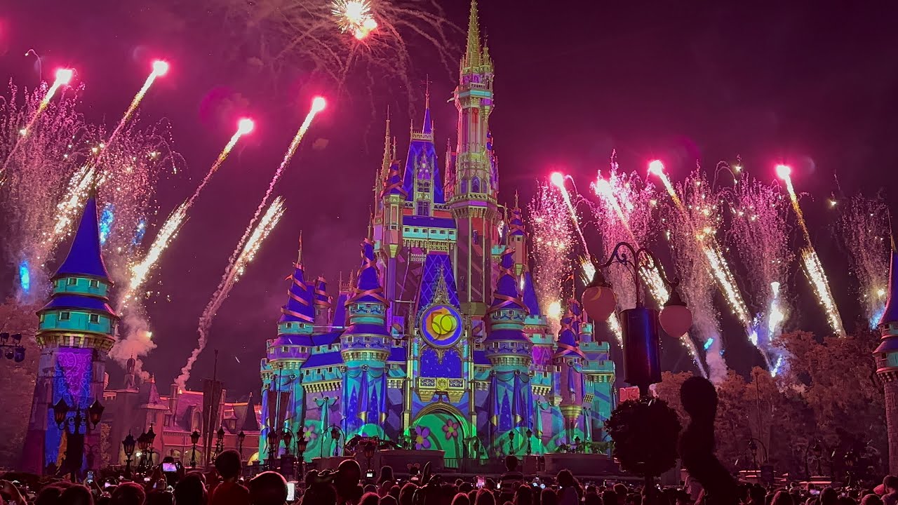Magic Kingdom Disney Enchantment Full Show（iPhone 14 Pro 4K 60fps)フロリダディズニー　キャッスルショー